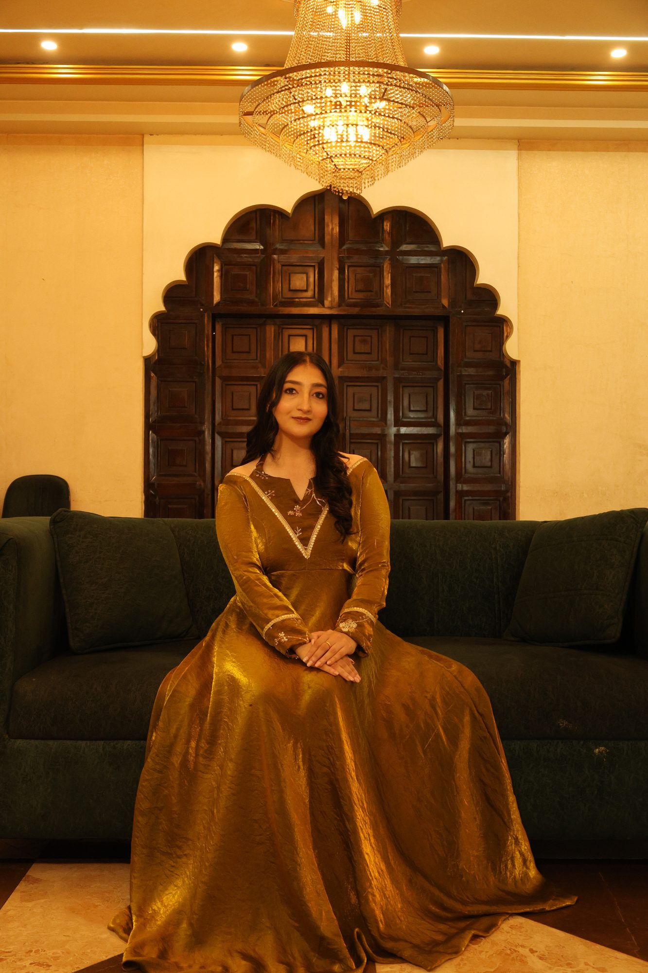Saha anarkali set
