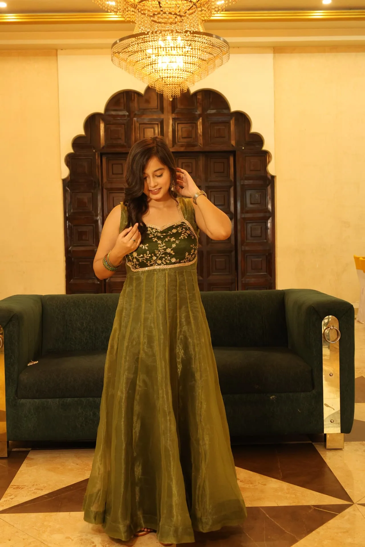 Sameera anarkali set