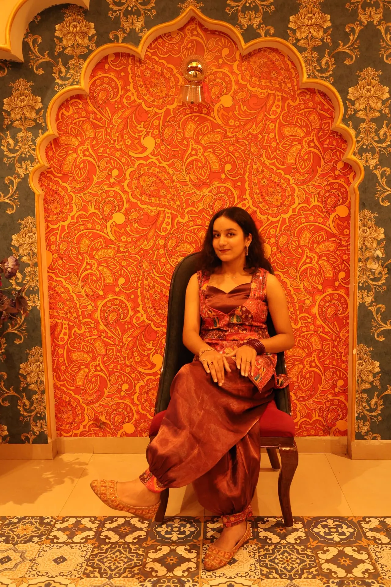 Ethnicka festive look